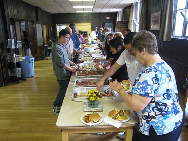 Thank you to our Cooks from Mount Olive Church and Sweet Baby Ray\'s for this amazing feast!